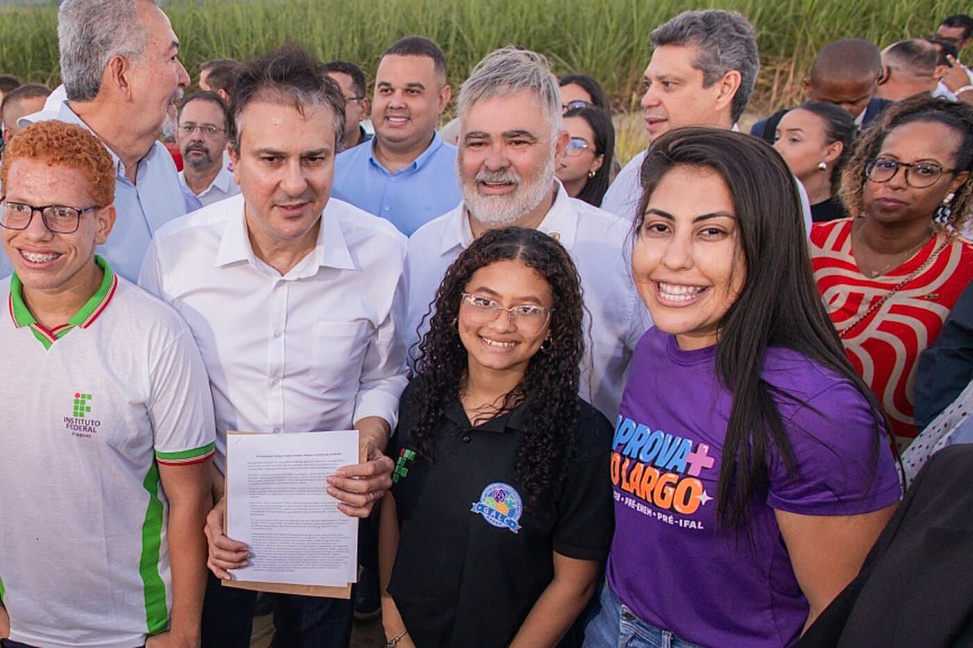 Deputada Gabi Gonçalves apresenta projeto “Aprova+ Rio Largo” para o Ministro da Educação Camilo Santana