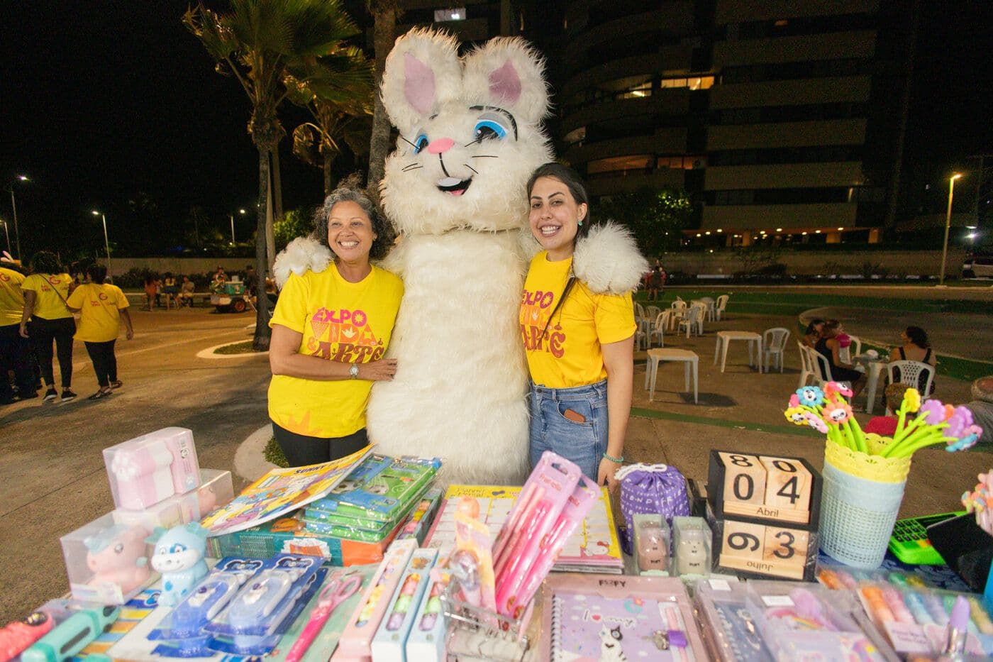 Expo: Vida e Arte reúne empreendedoras e famílias atípicas em mais uma edição com tema de Páscoa